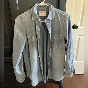 Madewell Chambray Button Down Shirt